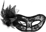 Black Transparent Mask