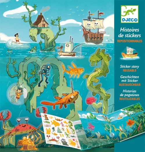 Djeco Application stickers Sea Adventures