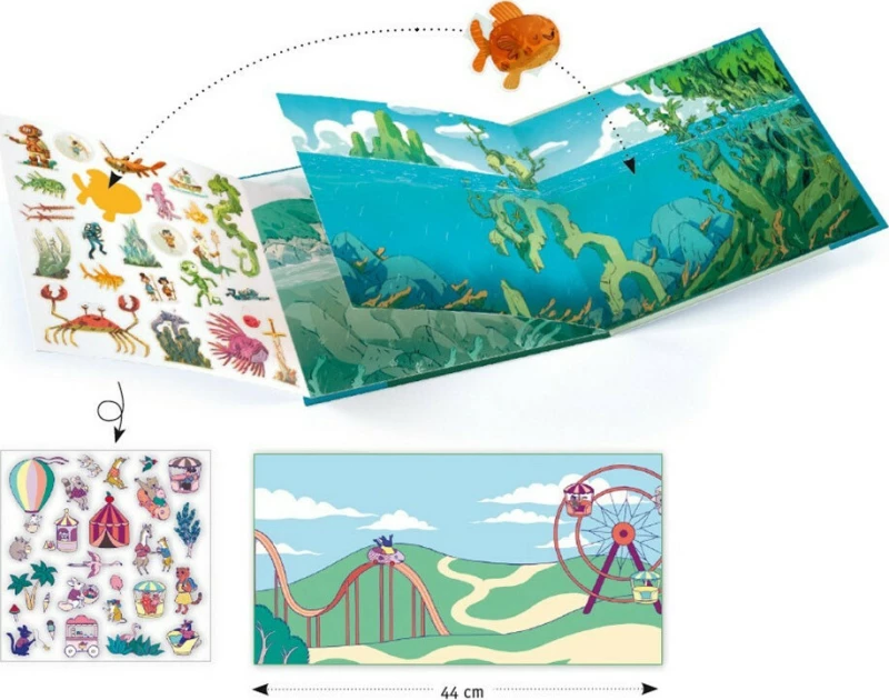 Djeco Application stickers Sea Adventures