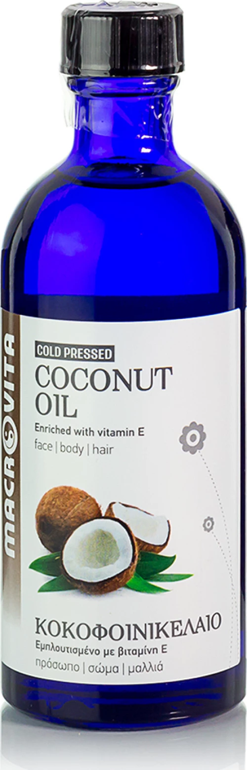 Macrovita Coconut Oil Κοκοφοινικέλαιο, 100ml