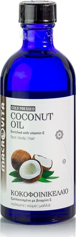 Macrovita Coconut Oil Κοκοφοινικέλαιο, 100ml