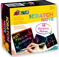 Arts & Crafts Χειροτεχνίες Avenir - Σκράτς, Scratch Notes 60115 (50Τμχ)