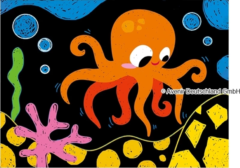 Avenir Scratch Junior Sea Friends