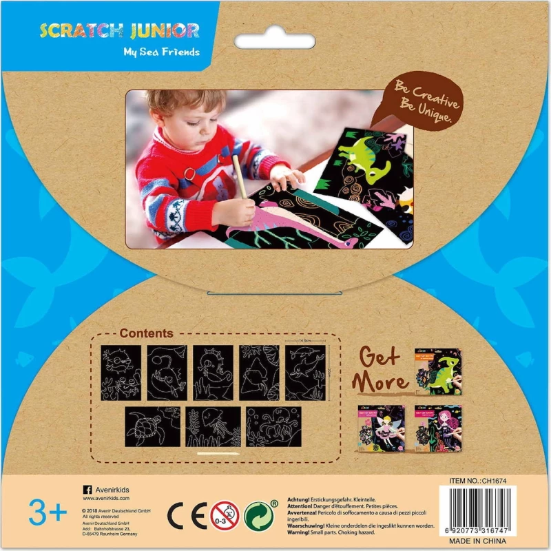 Avenir Scratch Junior Sea Friends
