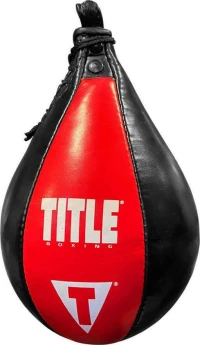 Title Boxing 554596 Αχλάδι Προπόνησης Κόκκινο/Μαύρο