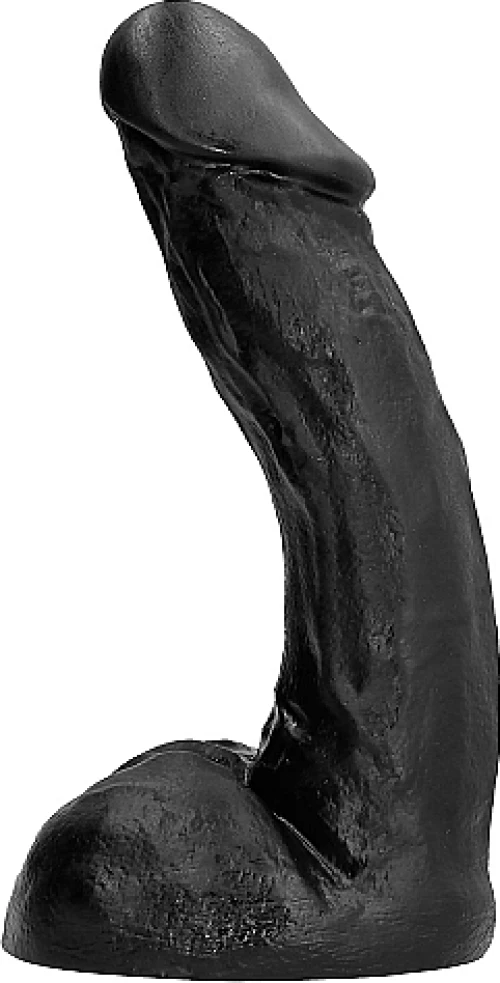 All Black Dildo 27.5cm Black AB66