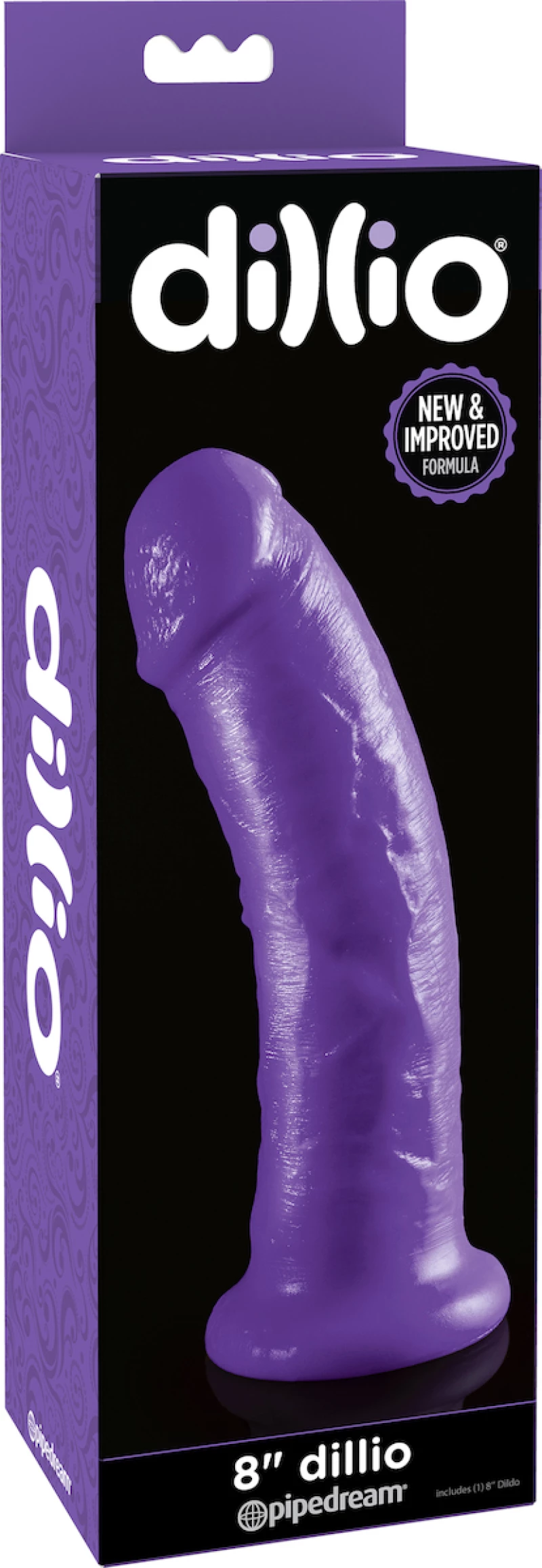 Pipedream Dillio 20cm Purple