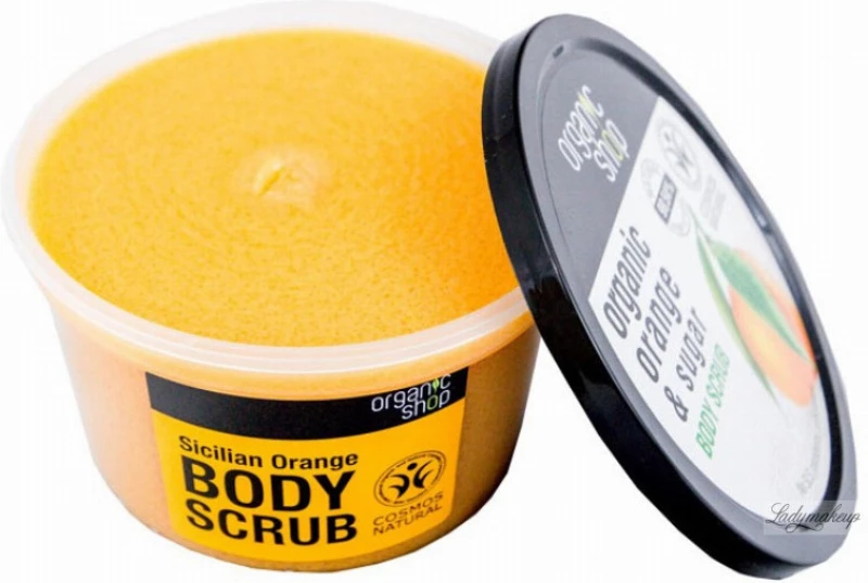 Organic Shop Organic Sicilian Orange & Sugar Body Scrub 250ml