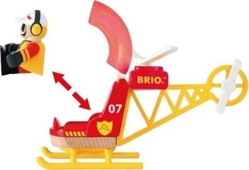 Brio Toys Firefighter Helicopter