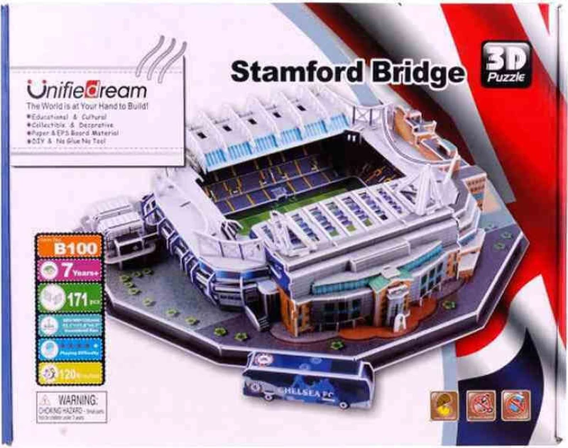 Anelixi 3D Στάδιο Ποδοσφαίρου Stamford Bridge – Γήπεδο Chelsea