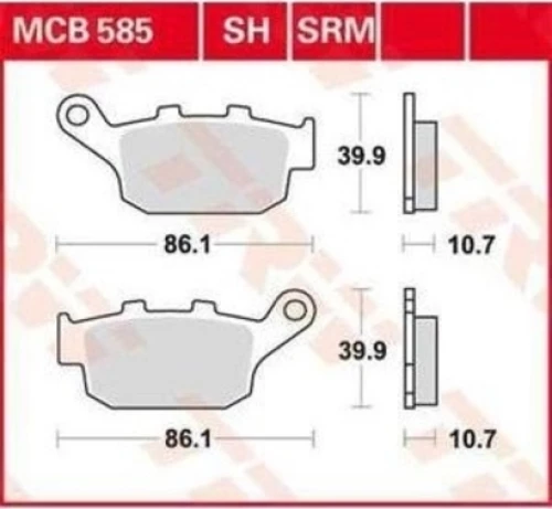 ΤΑΚΑΚΙΑ MCB585 TRW LUCAS ΓΕΡΜΑΝΙΑΣ F140