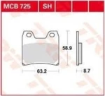 ΤΑΚΑΚΙΑ MCB725 TRW LUCAS ΓΕΡΜΑΝΙΑΣ F348