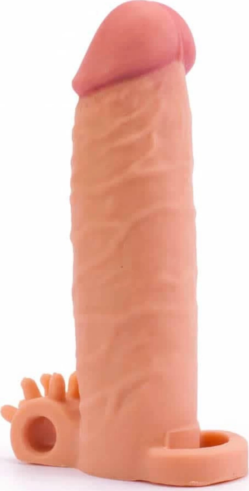 Lovetoy Pleasure X-tender Series Vibrating Penis Sleeve 1 17.8cm