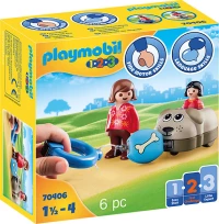Playmobil 123: Dog Train Car