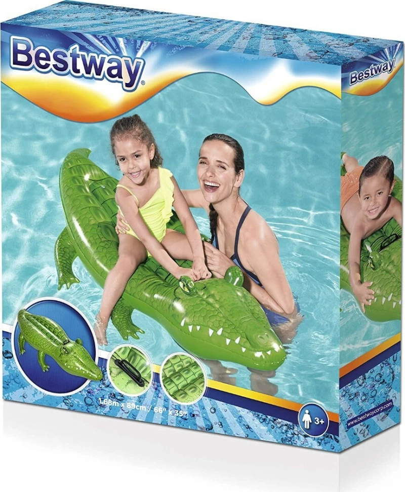Bestway Ride On Κροκόδειλος 168cm 41010