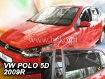 Heko Σετ Ανεμοθραύστες Μπροστινοί & Πίσω για VW Polo 5D 2009 4τμχ