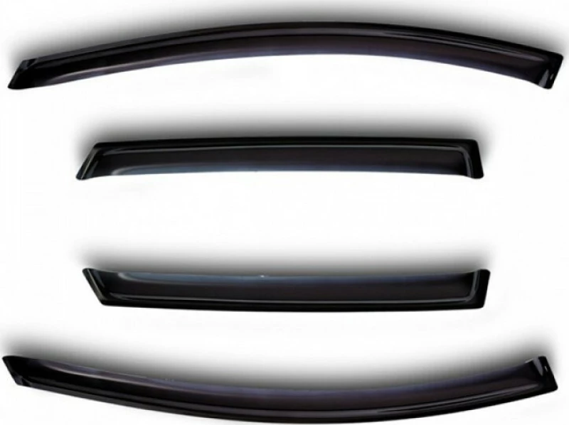 Novline Σετ Ανεμοθραύστες Μπροστινοί / Πίσω για Mazda CX-5 5D 2011 4τμχ