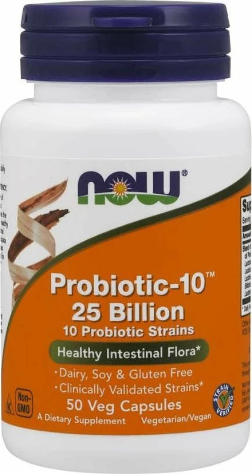 Now Foods Probiotic-10 25 Billion 50φυτικές κάψουλες