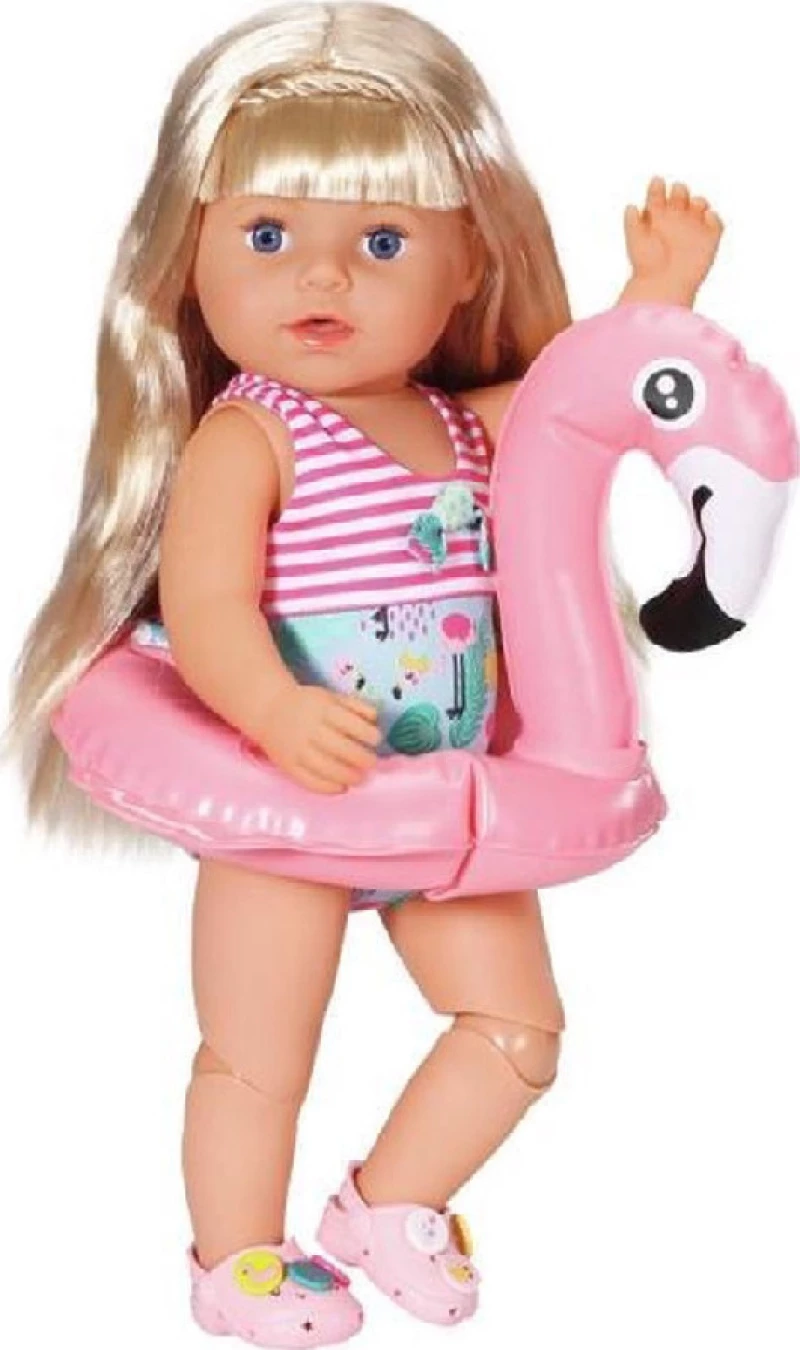 Zapf Baby Born Σετ Κολύμβησης Φλαμίνγκο (Zf829707) Zf829707