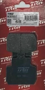 TRW MCB782LC F425 Τακάκια για Piaggio X8/X9