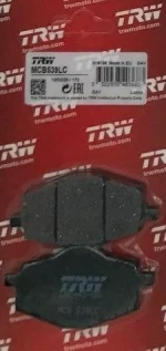TRW MCB539LC F101 Τακάκια για Yamaha Dt/Rd/CYGNUS