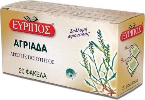 Αγριάδα Εύριπος 20 φάκελα 24gr. 0.84oz Φυσικό Τσάι Άριστης Ποιότητος
