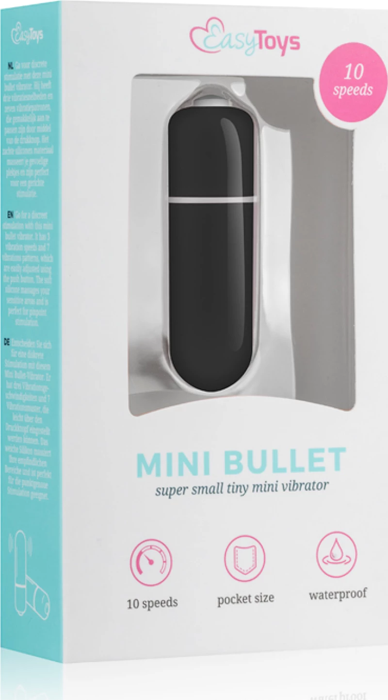 Easytoys Mini Bullet 5.5cm Black