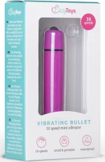 Easytoys Vibrating Bullet 9cm Purple