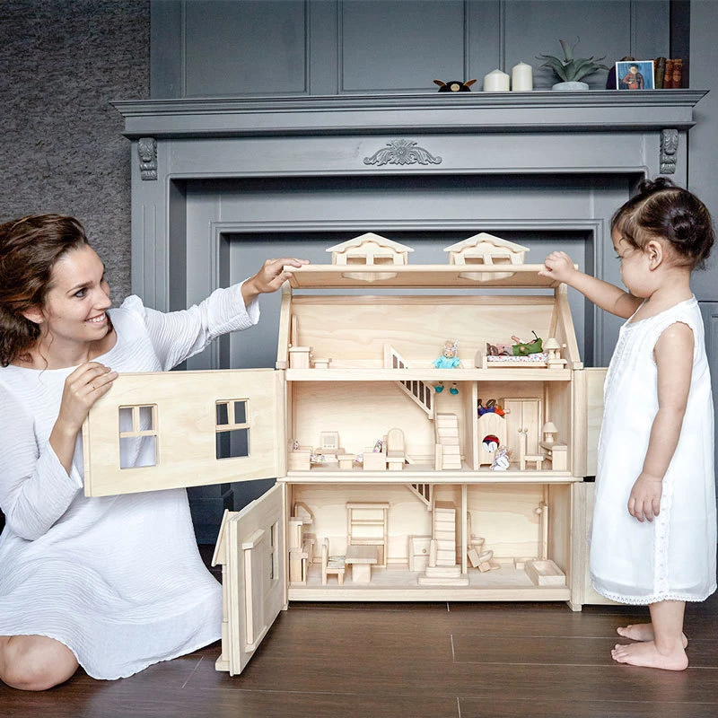 Plan Toys Βικτωριανό Κουκλόσπιτο