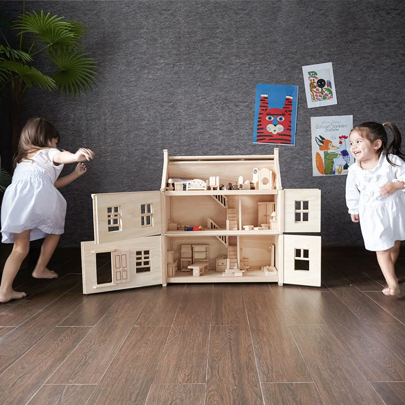 Plan Toys Βικτωριανό Κουκλόσπιτο