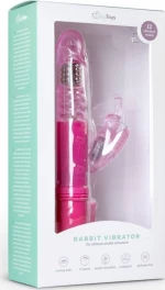 Shots Rotating Butterfly 25cm Pink