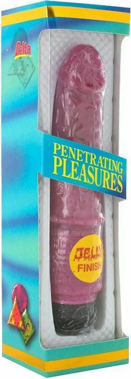 Seven Creations Jelly Vibrator 18.5cm Purple