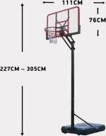 Μπασκέτα Ημιεπαγγελματική, πάχους 3,0mm AMILA