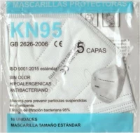 Μάσκα Προστασίας Ffp2 Kn95 1Τμχ