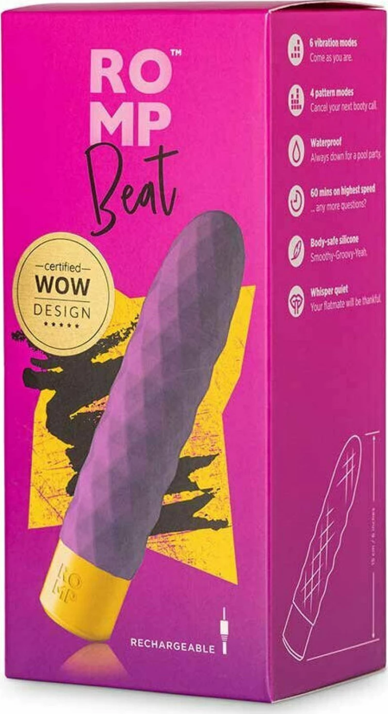 Beat Vibrator 15cm by Romp