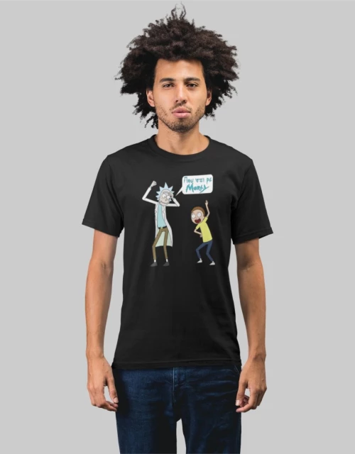 Rick & Morty t-shirt - BLACK