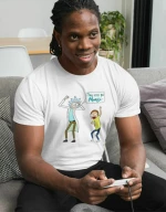 Rick & Morty t-shirt - BLACK