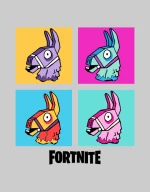 Fortnite llama hoodie - WHITE