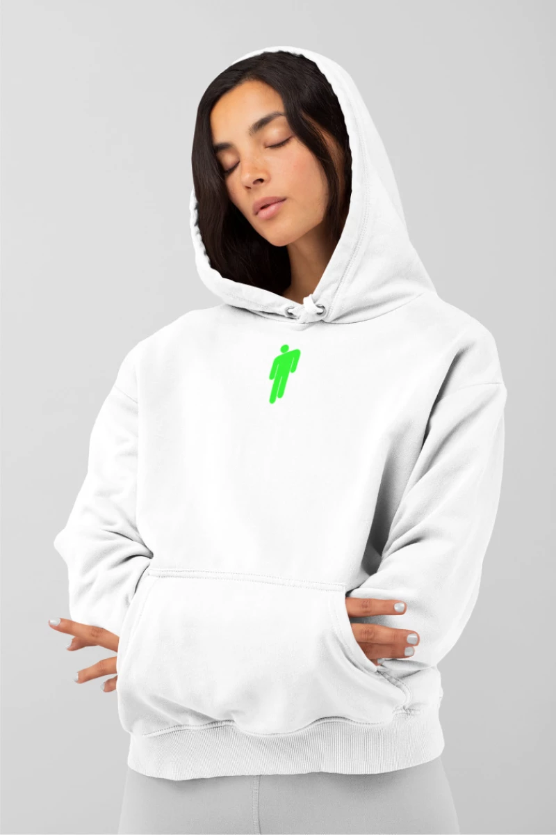 BILLIE EILISH Plus W Hoodie - WHITE