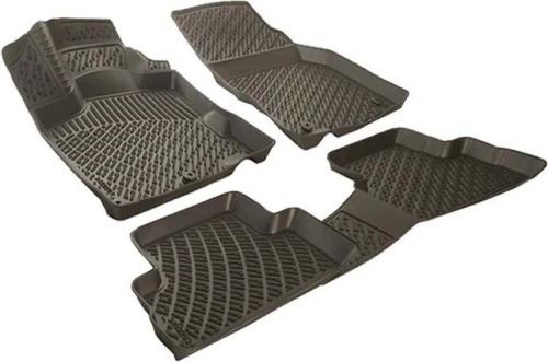 Πατάκια Σκαφάκια 3D Από Λάστιχο TPE Για Subaru Forester 07-12 Rizline 4 Τεμάχια Μαύρα