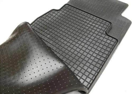 Petex Σετ Πατάκια 4τμχ από Λάστιχο για Mercedes-Benz E Class 1982-1993