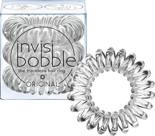 Invisibobble Original 3τμχ Crystal Clear