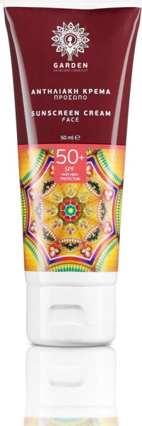Garden Sunscreen Face Cream SPF50 50ml