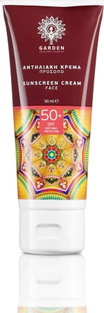 Garden Sunscreen Face Cream SPF50 50ml