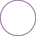 Χούλα-Χουπ 60cm - Φ19mm - 230gr, Μωβ AMILA