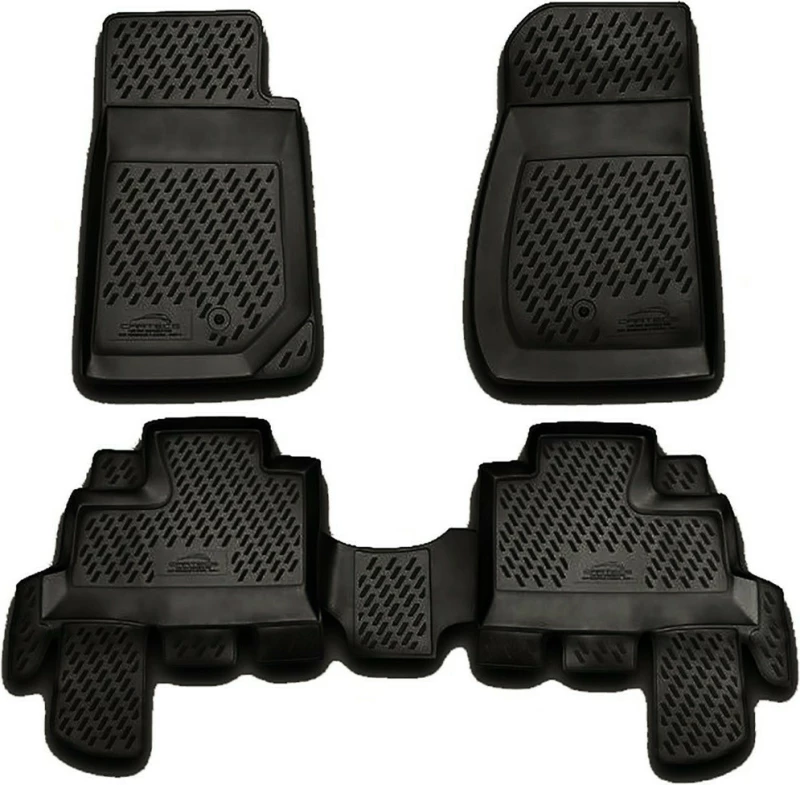 Novline Σετ Πατάκια 4τμχ από Λάστιχο για Jeep Wrangler 2007