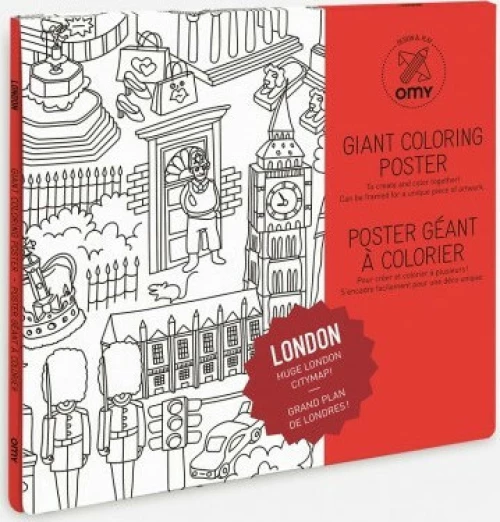 Omy Αφίσα Γίγας Για Ζωγραφική "London"