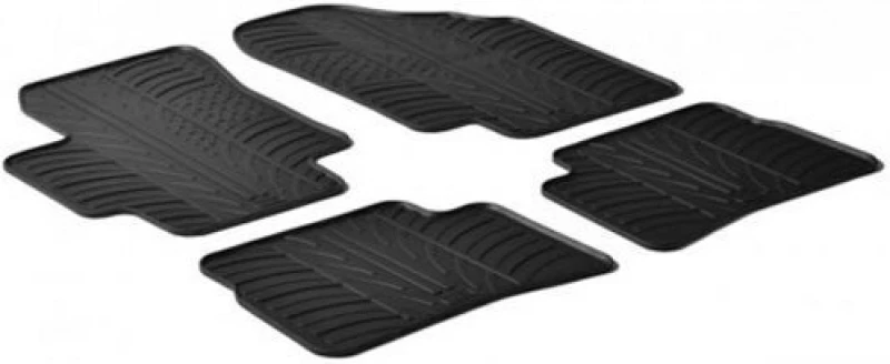 Gledring Gled 0213 Σετ Πατάκια 4τμχ από Λάστιχο για Mazda CX-7 -2007