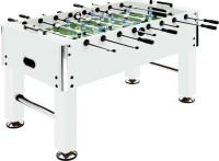 vidaXL Ποδοσφαιράκι Επιτραπέζιο Λευκό 140x74.5x87.5cm
