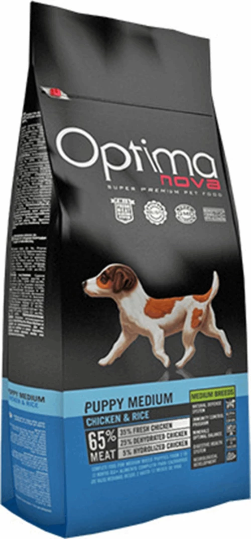 Optimanova Puppy Medium Chicken & Rice 12kg
